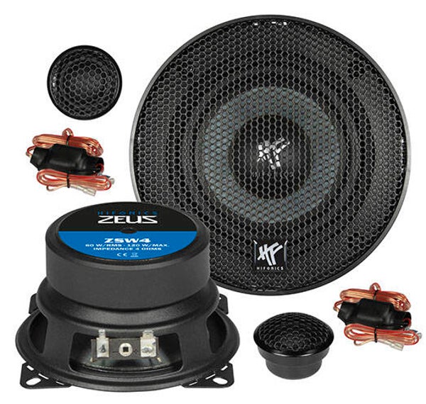 ZS4.2E - Componentenset - Hifonics - 10 cm - 60 watt RMS - 4 Ohm