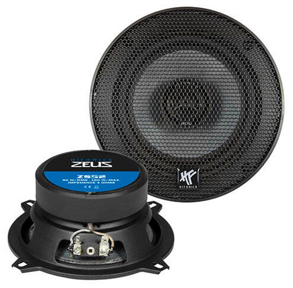 ZS52 - Coaxiale speakers - Hifonics - 13 cm - 80 watt RMS - 4 Ohm