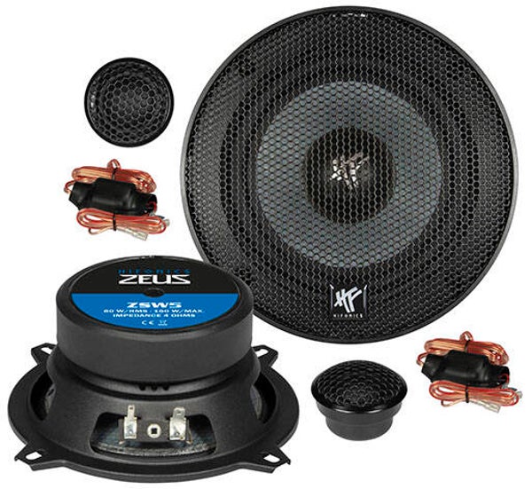 ZS5.2E - Componentenset - Hifonics - 13 cm - 80 watt RMS - 4 Ohm