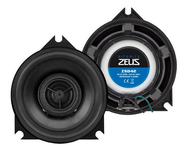 ZSB42 - Coaxiale speakers - Hifonics - BMW - 10 cm - 60 watt RMS - 4 Ohm