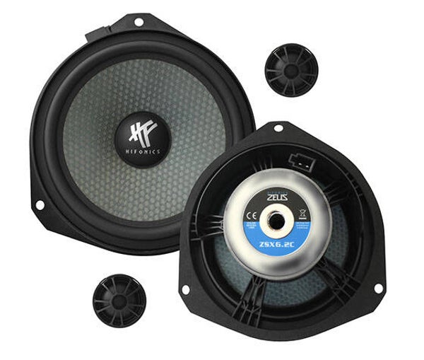 ZSX6.2C - Componentenset - Hifonics - 16,5 cm - 90 watt RMS - 3 Ohm