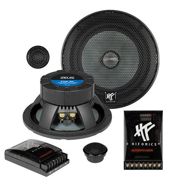 ZX6.2C - Componentenset - Hifonics - 16,5 cm - 125 watt RMS - 4 Ohm