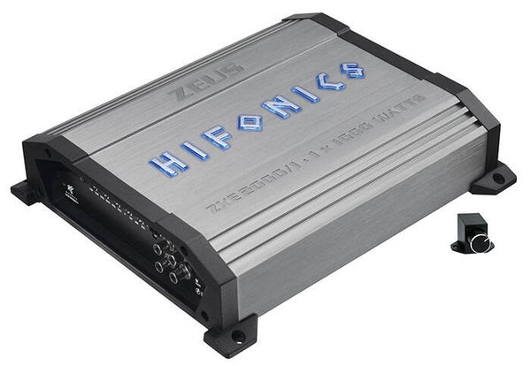 ZXE2000/1 - Monoblock - Hifonics - 1000 watt RMS - 1 Ohm