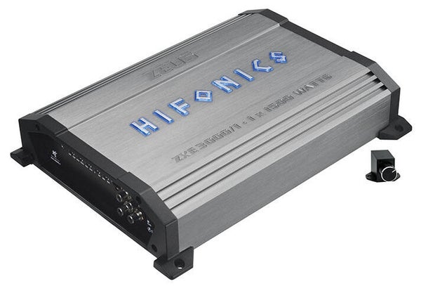 ZXE3000/1 - Mono versterker - Hifonics - 1500 watt RMS - 1 Ohm