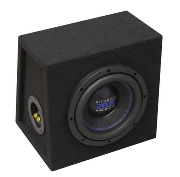 ZXS8S - Subwoofer in kist - Hifonics - 8 inch - 300 watt RMS - 4 Ohm