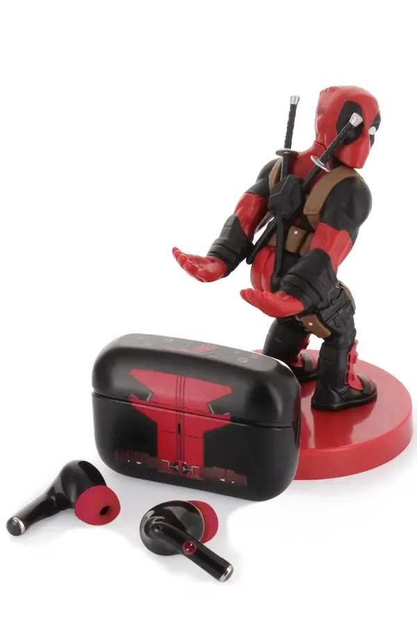 DEADPOOL - Bundle Buds Pro - Earbuds Wireless Bluetooth + Support