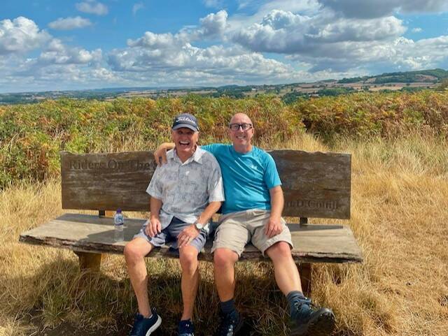 Rich Pinnington and Des Kendall on Knowle Hill