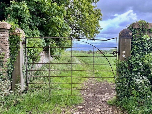Metal gate, Pinkney Park Estate
