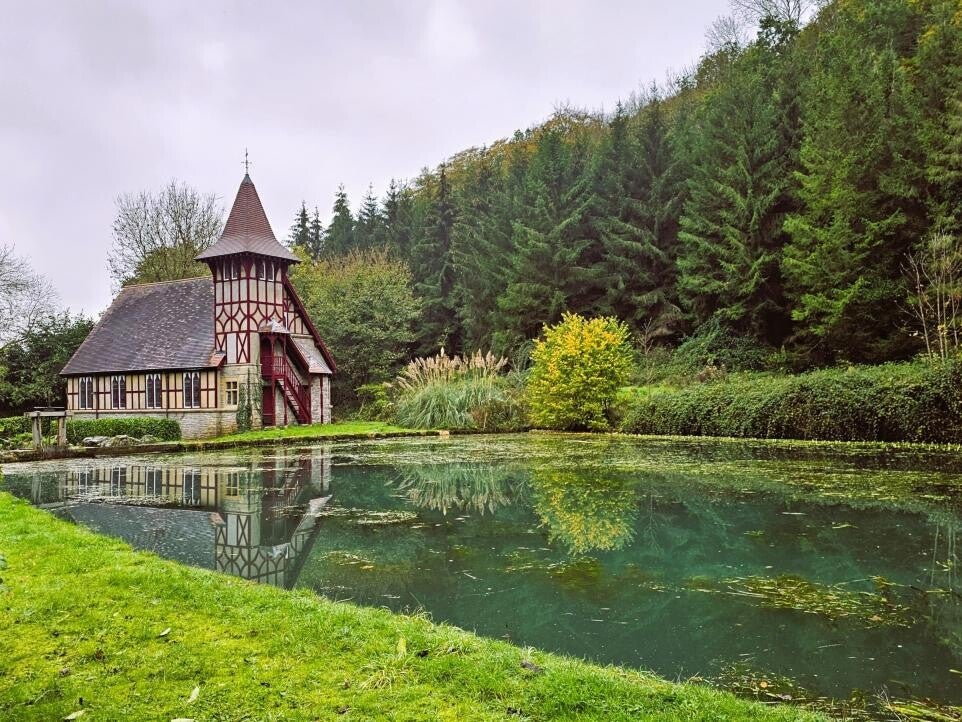 The Mill Pond and Rickford Chapel