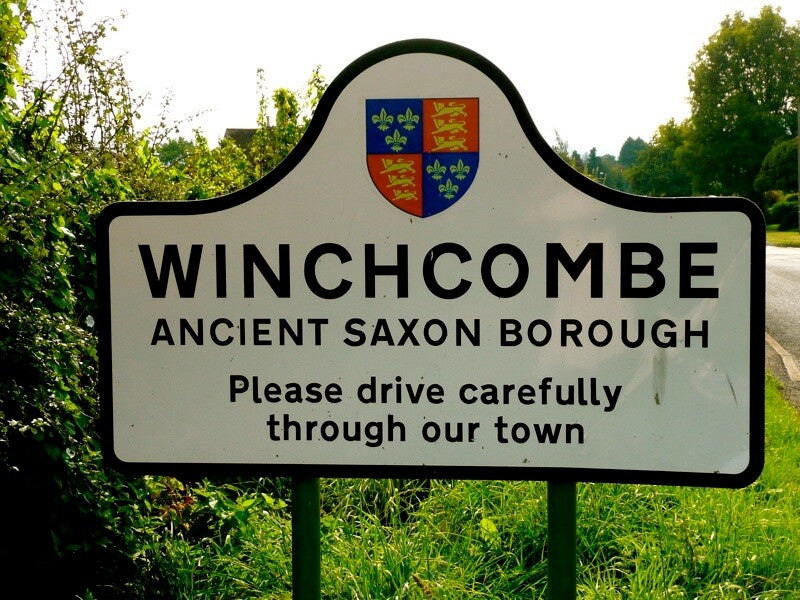 Winchcombe Town Sign