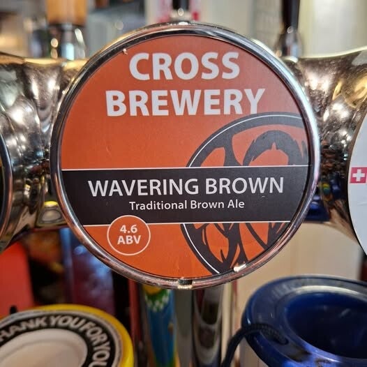 Wavering Brown Ale from Cross Brewery