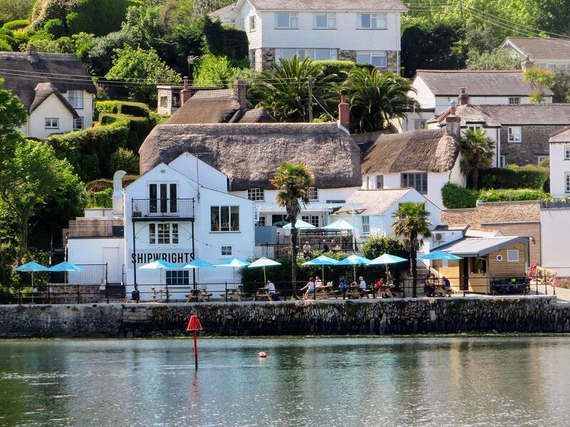 The Shipwright Arms-Helford-from Helford River