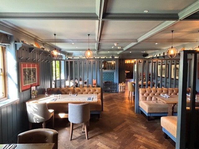 Dining room at The Jack Russell Inn