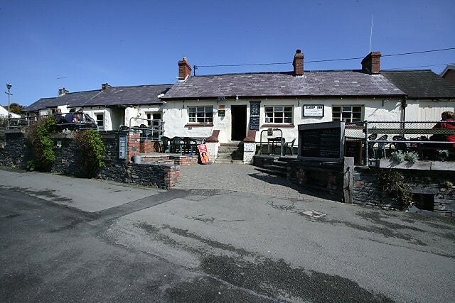 Outside The Sloop Inn-Porthgain
