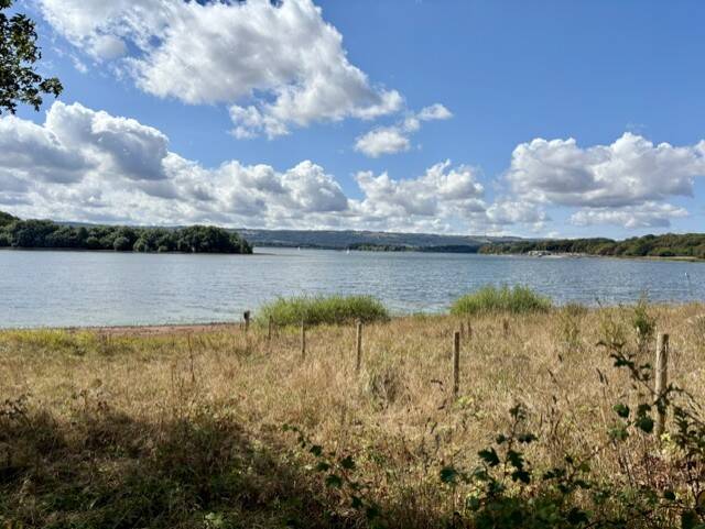 Views of Chew Lake from picnic area car park