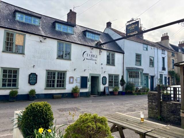 The George at Nunney, Somerset