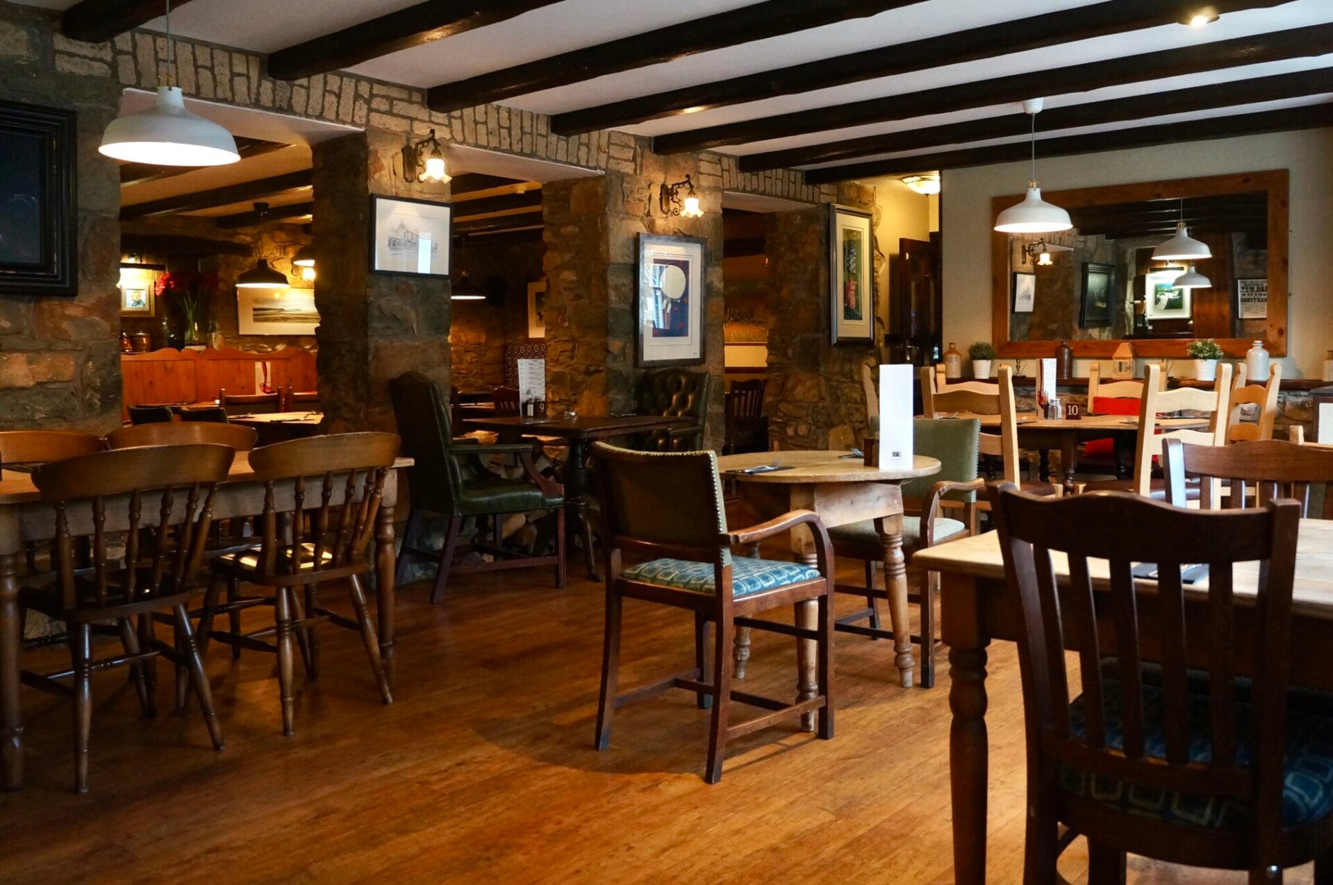 Dining Room at The Castle Inn-Newport-Pembrokeshire