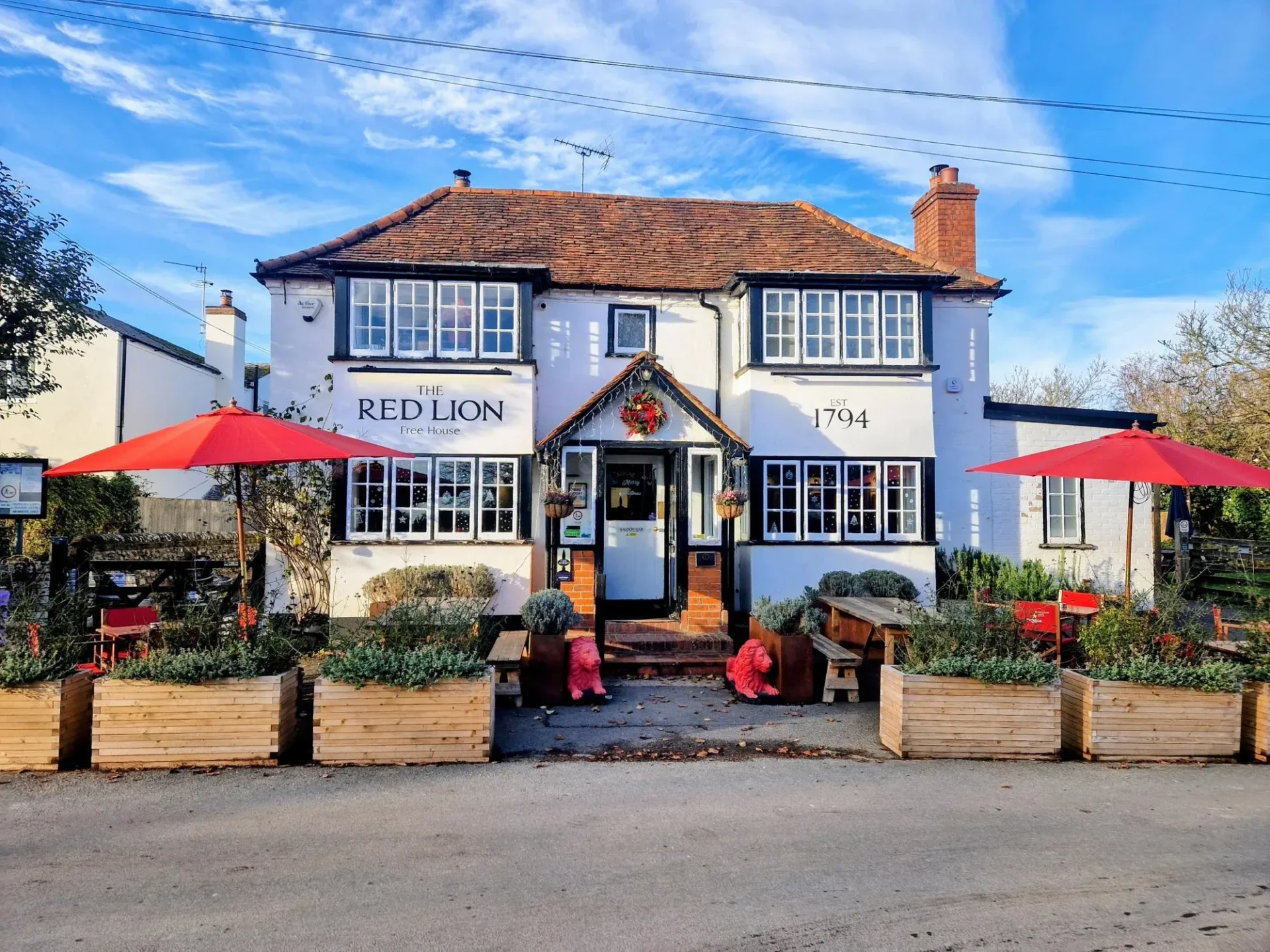 The Red Lion-Peppard Common-Peppard Pub