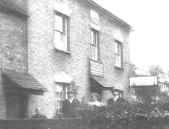 Old photograph of The Ship Inn, Upper Framilode