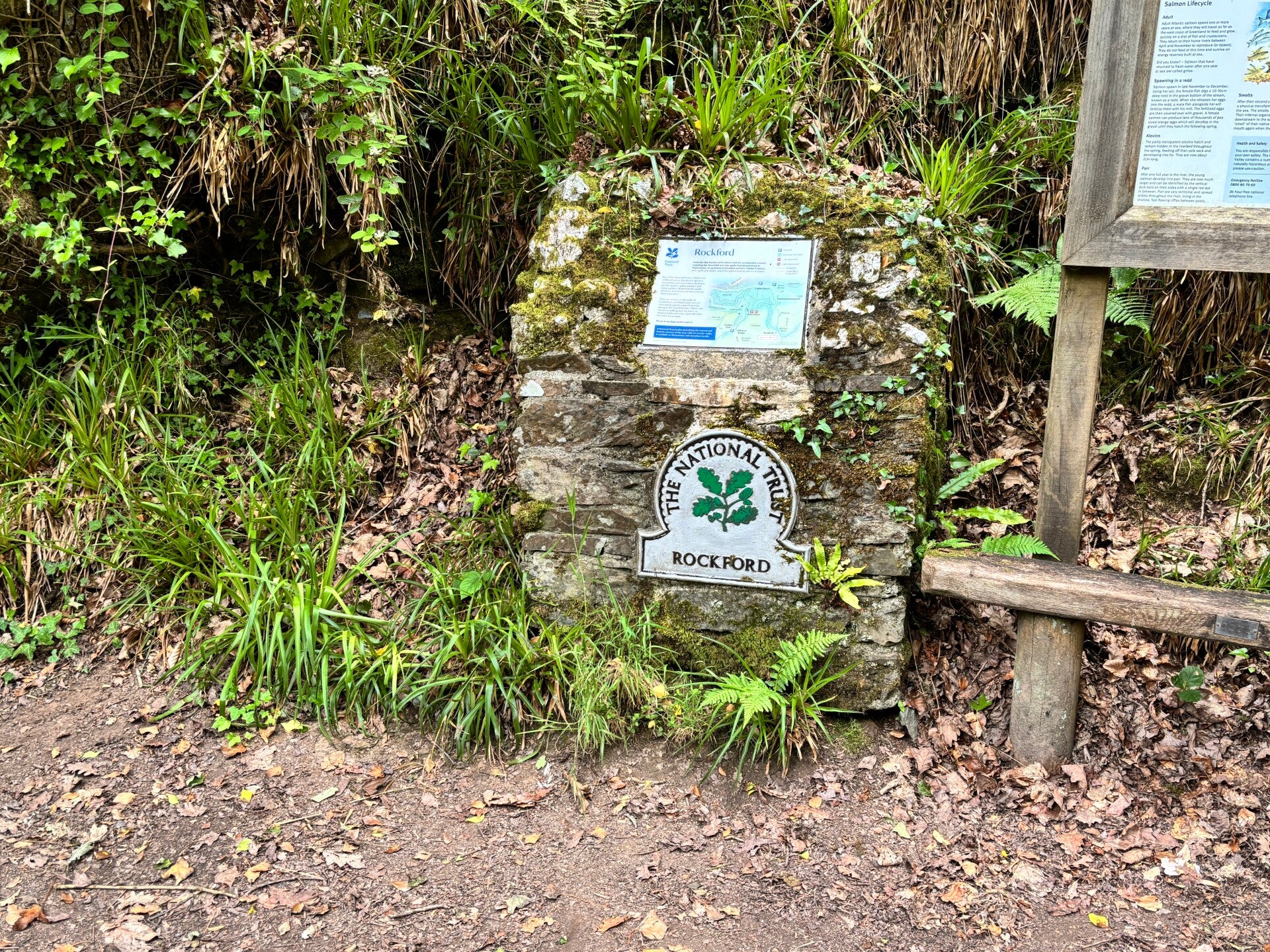Rockford National Trust sign