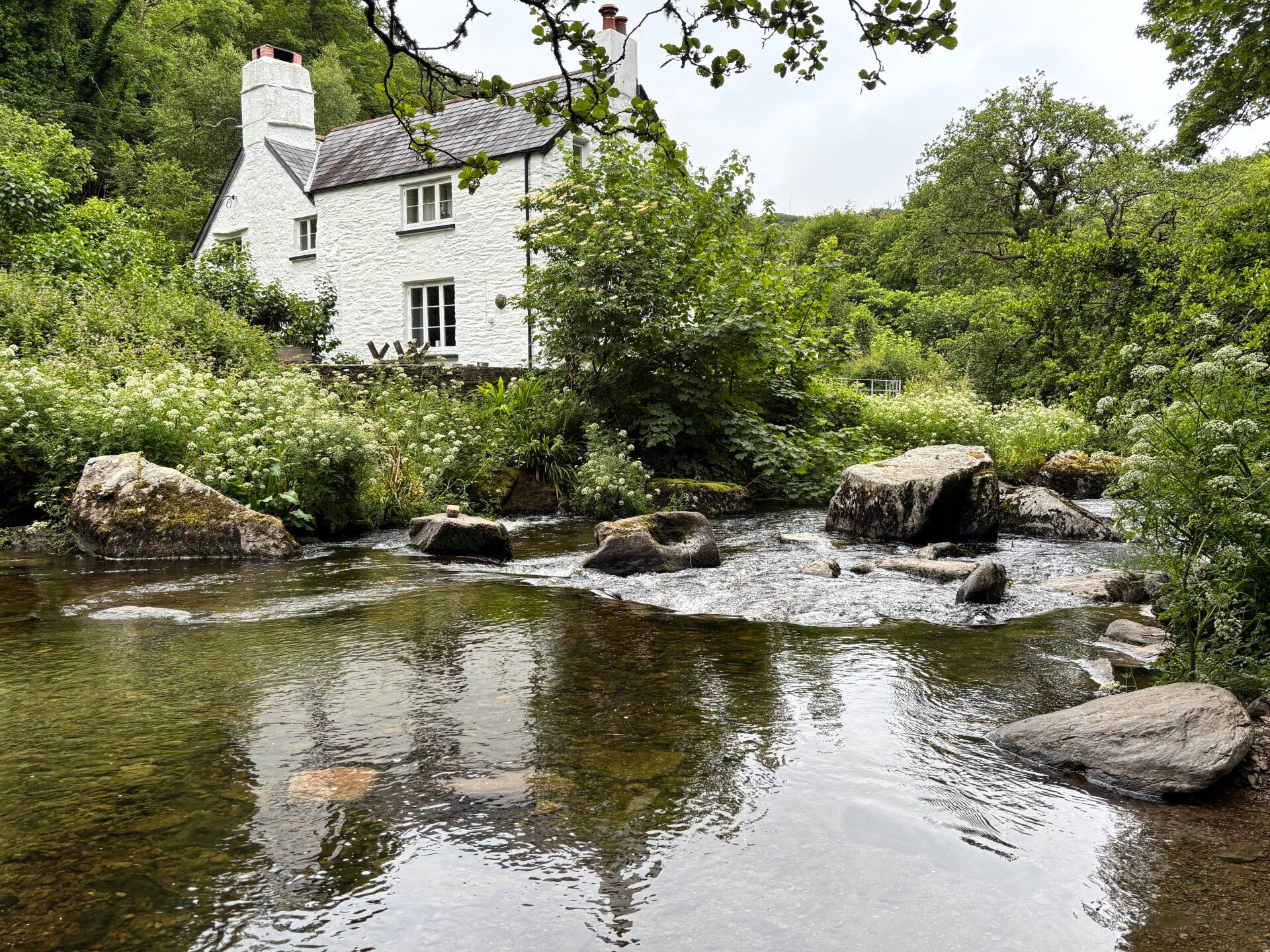 East Lyn River at Rockford