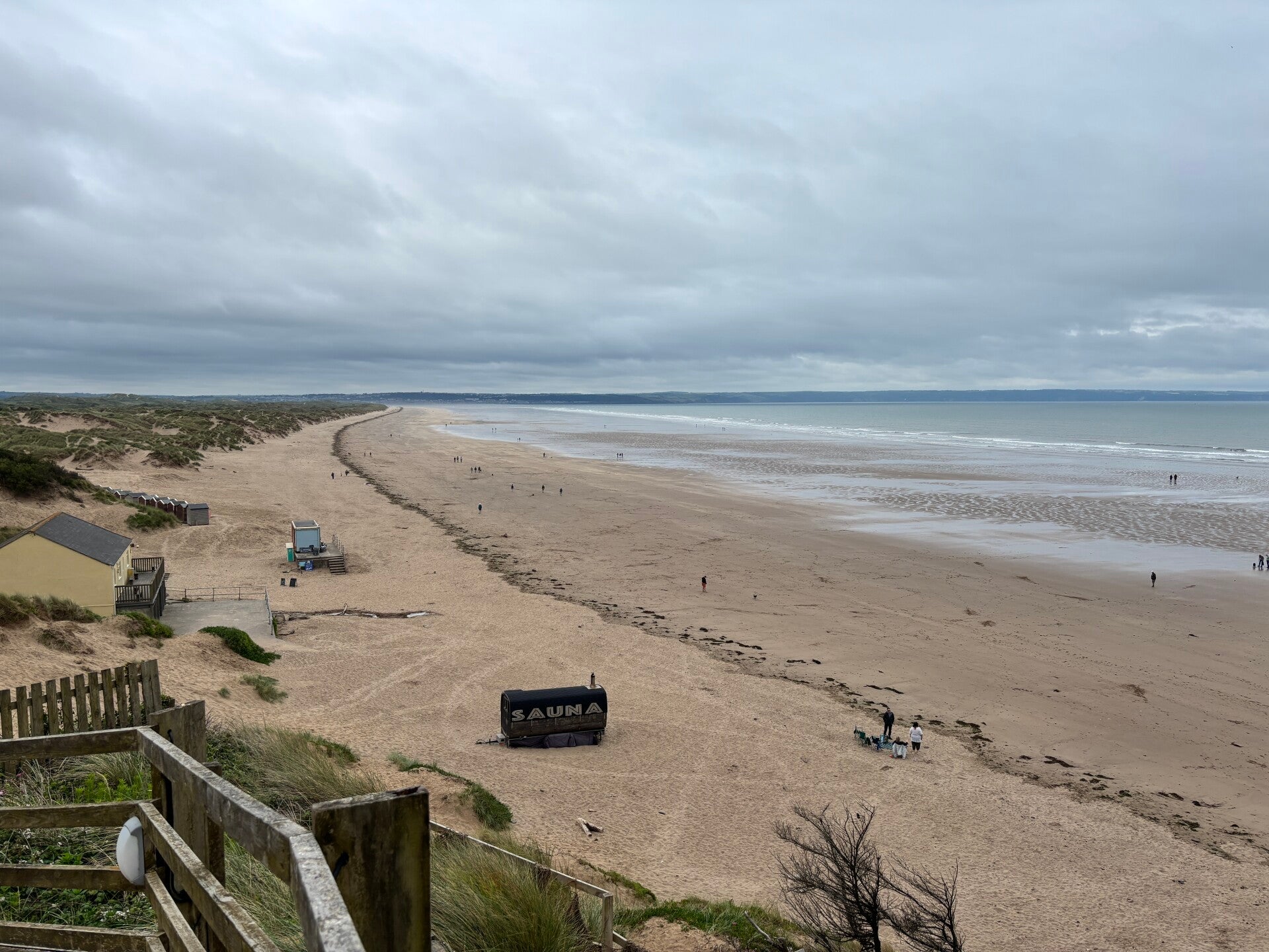 Saunton Sands from the South West Coast Path