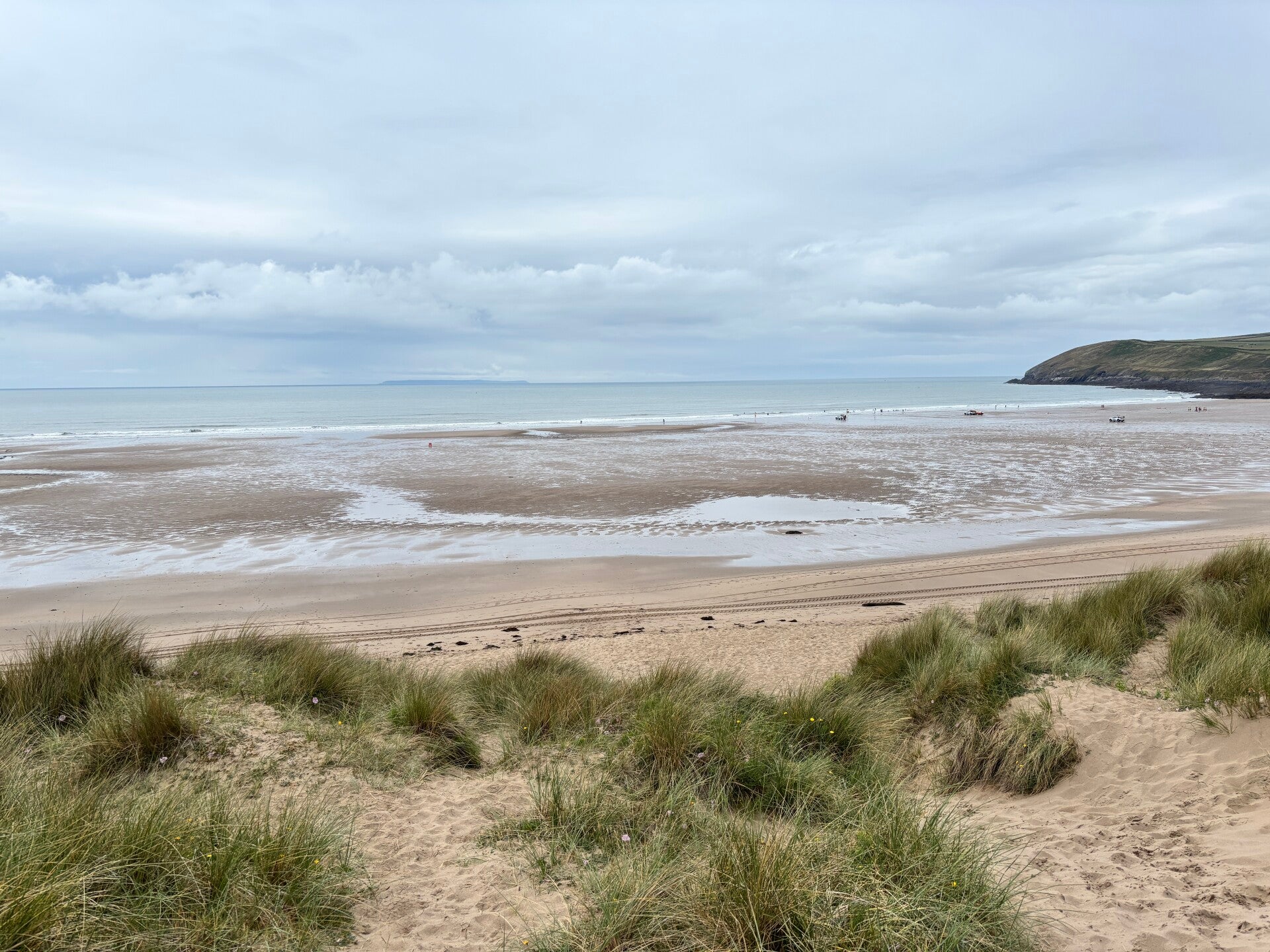 The dunes SWCP route from Croyde Beach