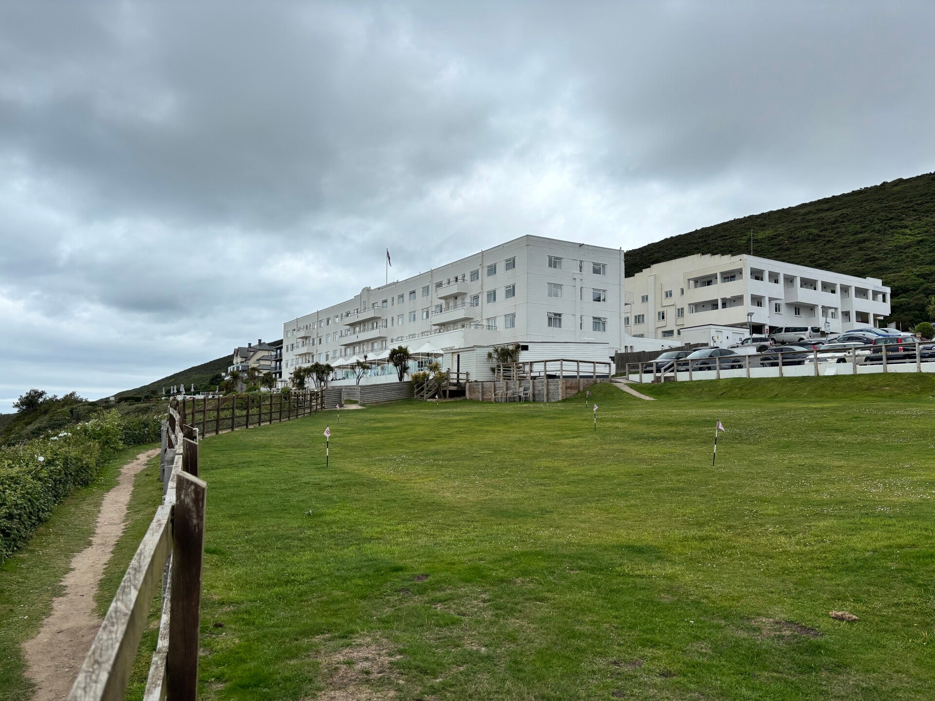 Saunton Sands Hotel from SWCP