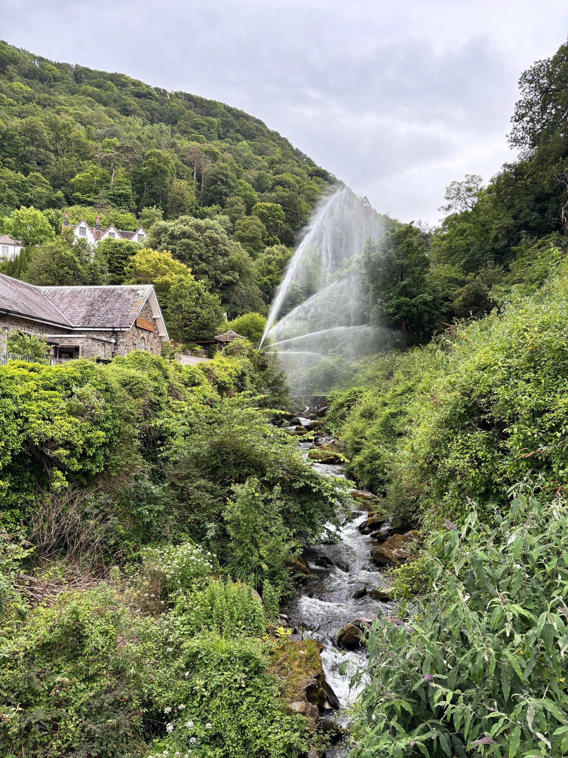 Water feature at Glen Lyn Gorge