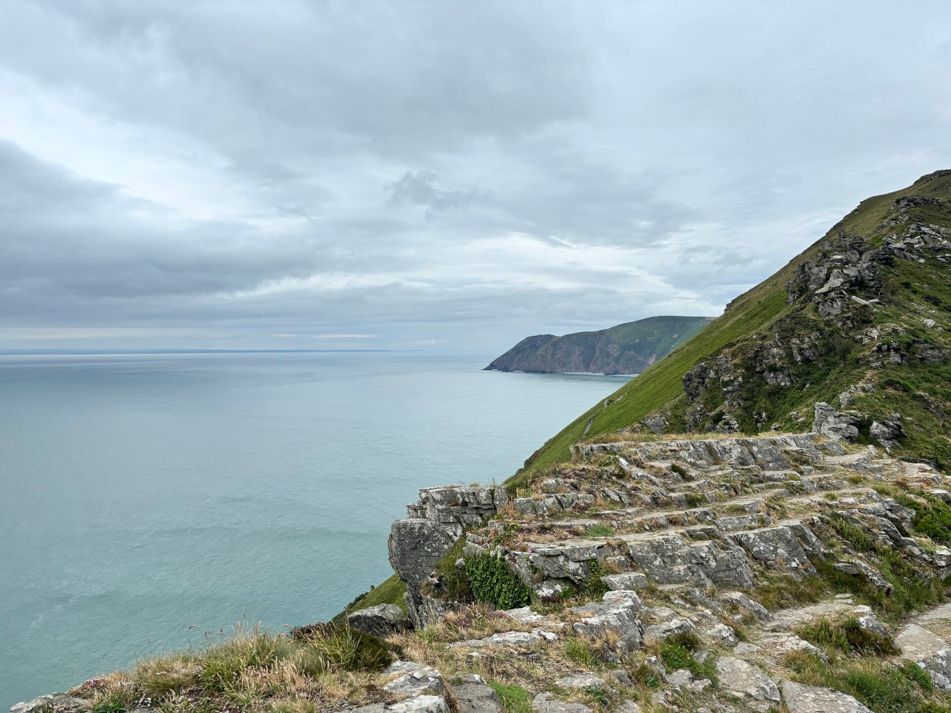 View to the East at Valley of the Rocks