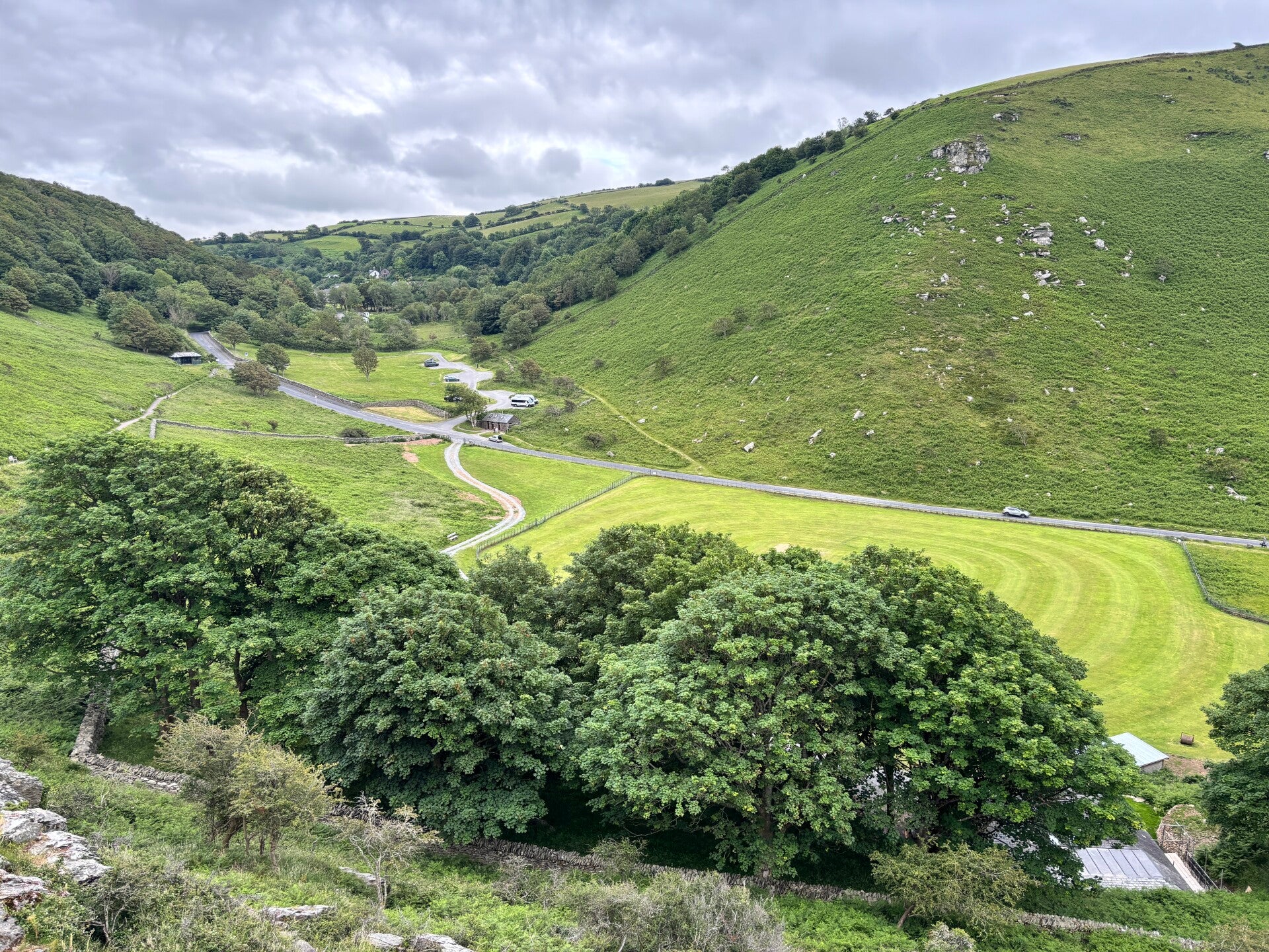 Views across The Warren near Lynton