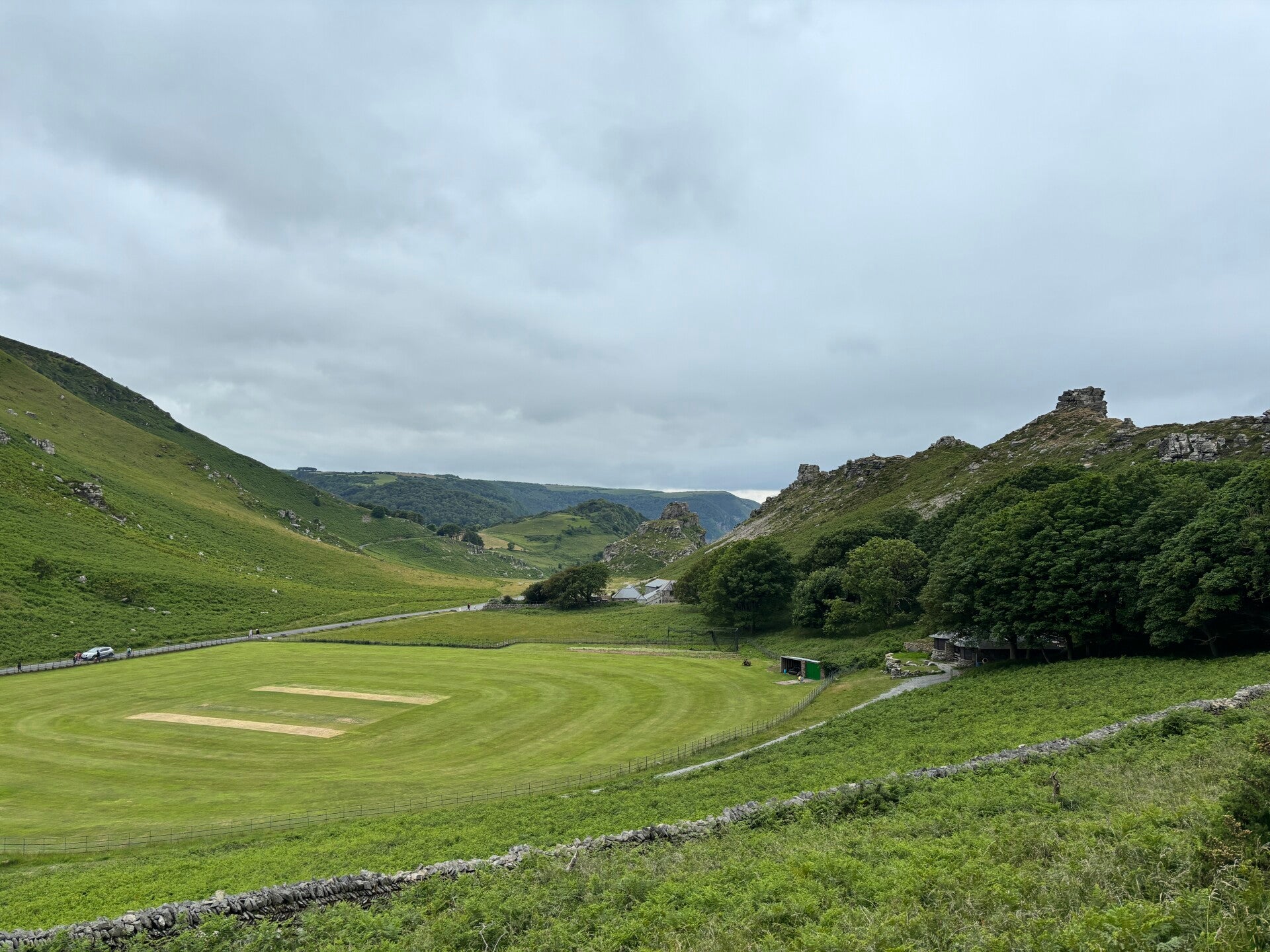 Lynton Cricket Pitch at Valley pf the Rocks