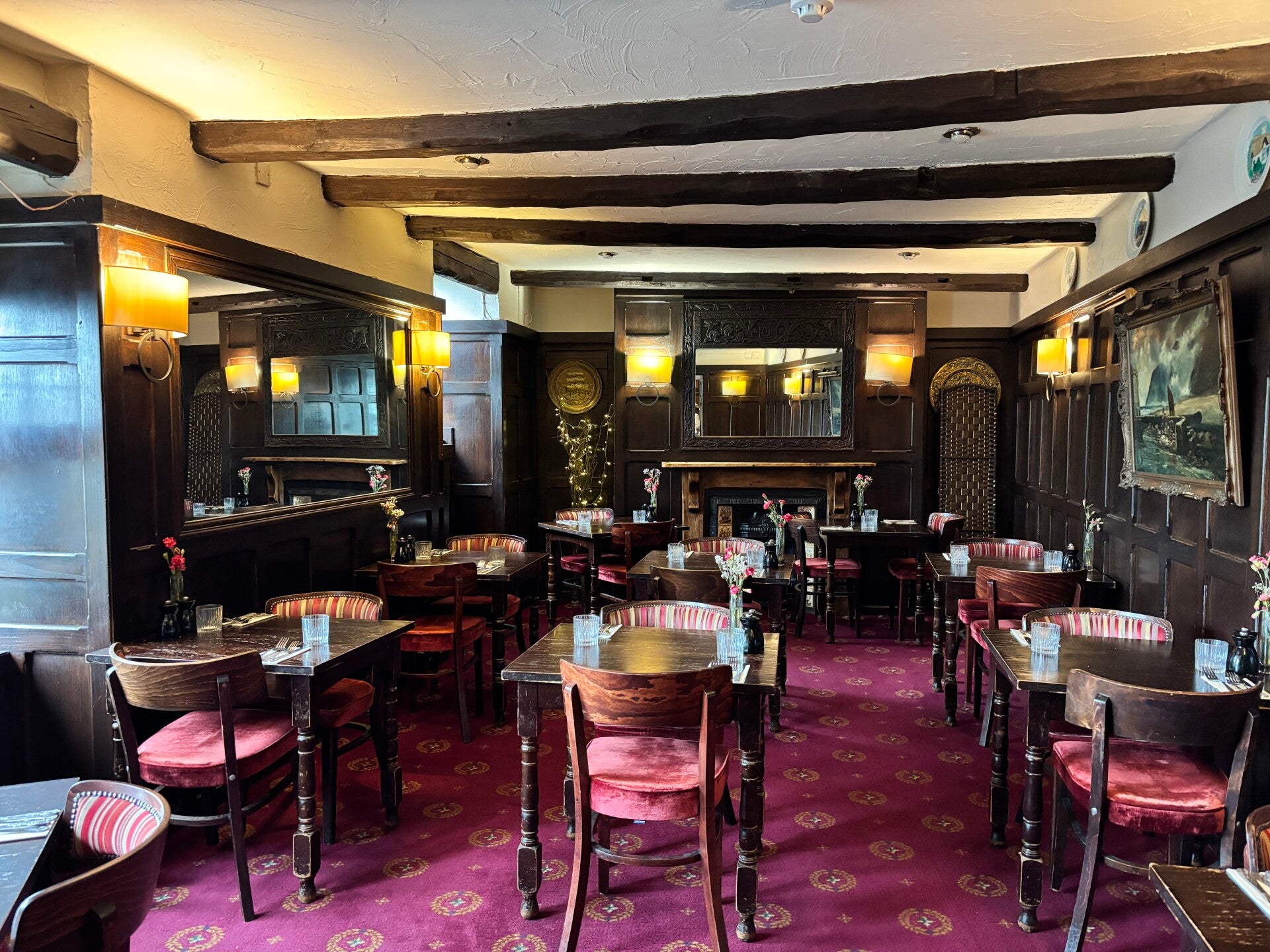 Dining Room at The Rising Sun