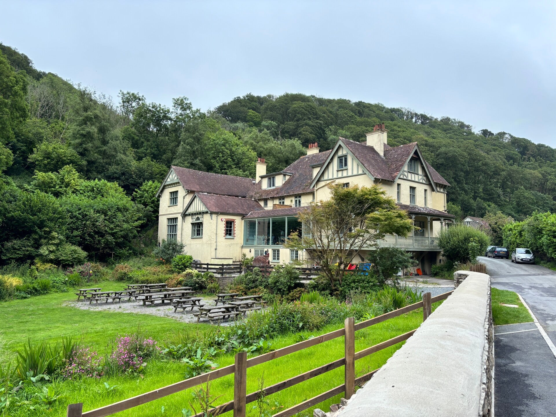 Garden, The Hunter's Inn, Heddon Valley