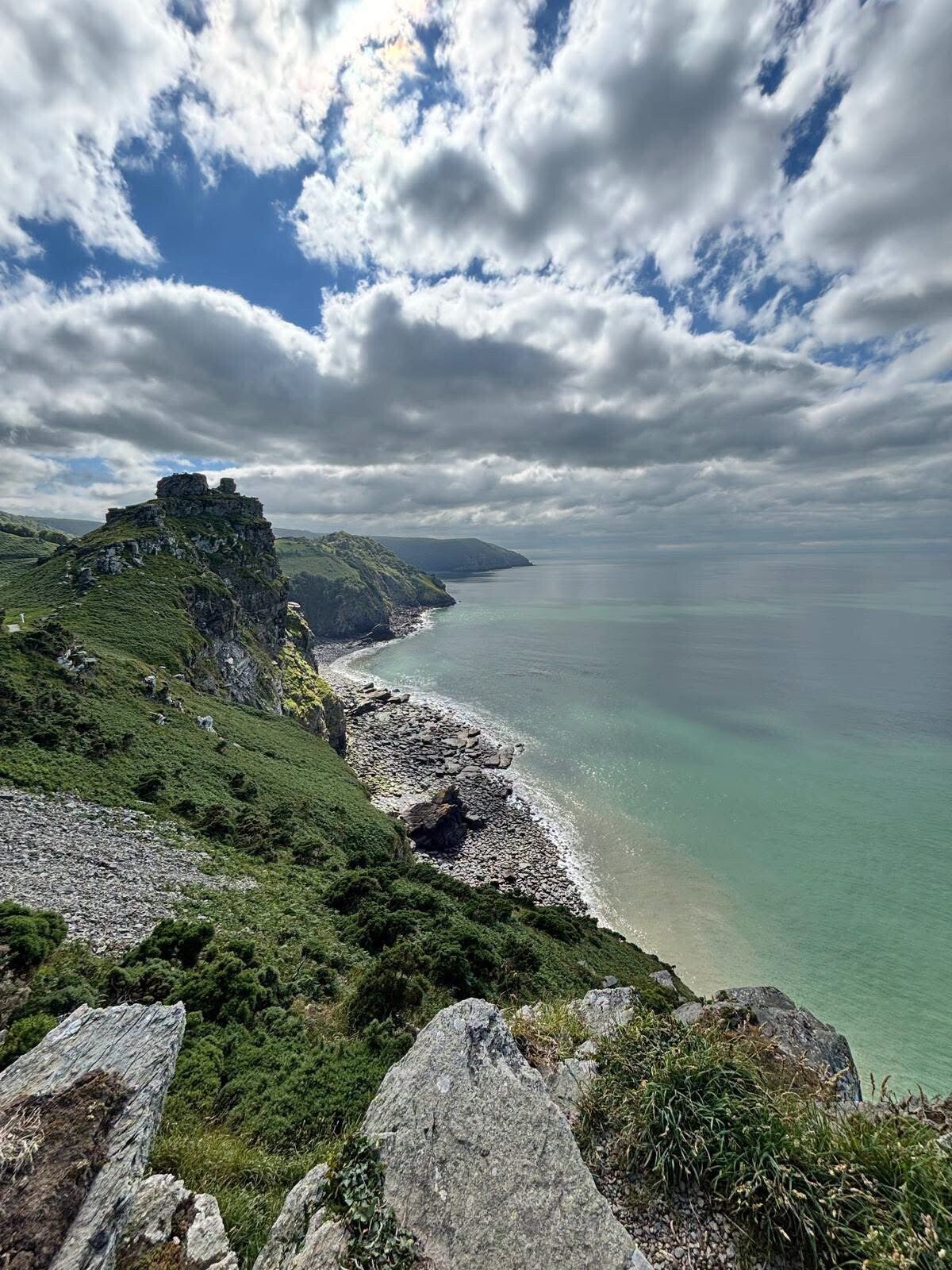 The Valley of the Rocks above Lynmouth