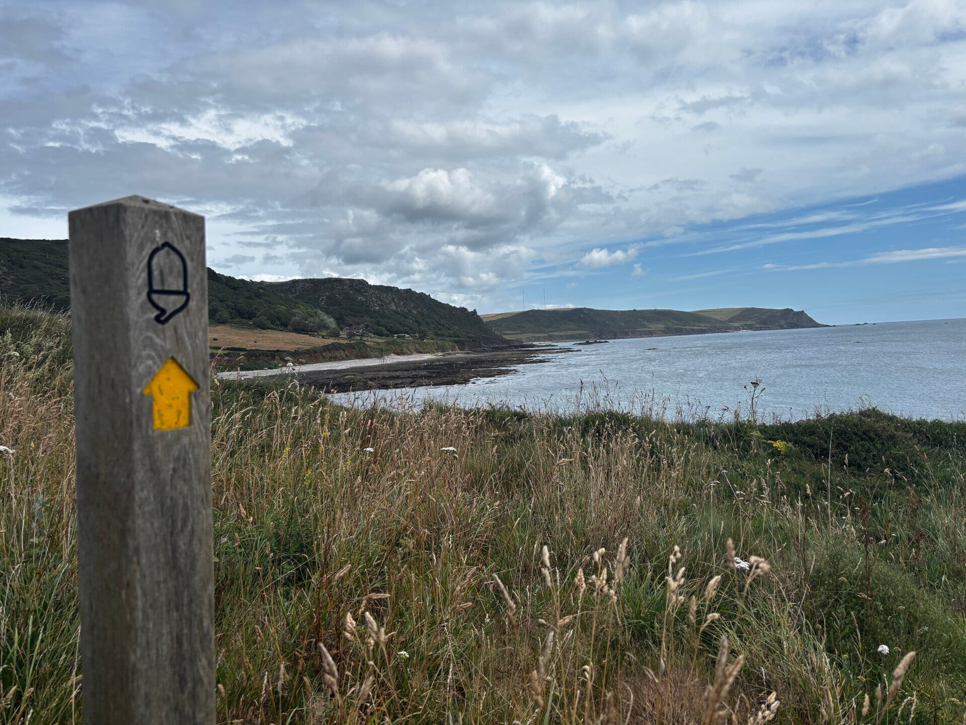 South West Coast Path Acorn Marker