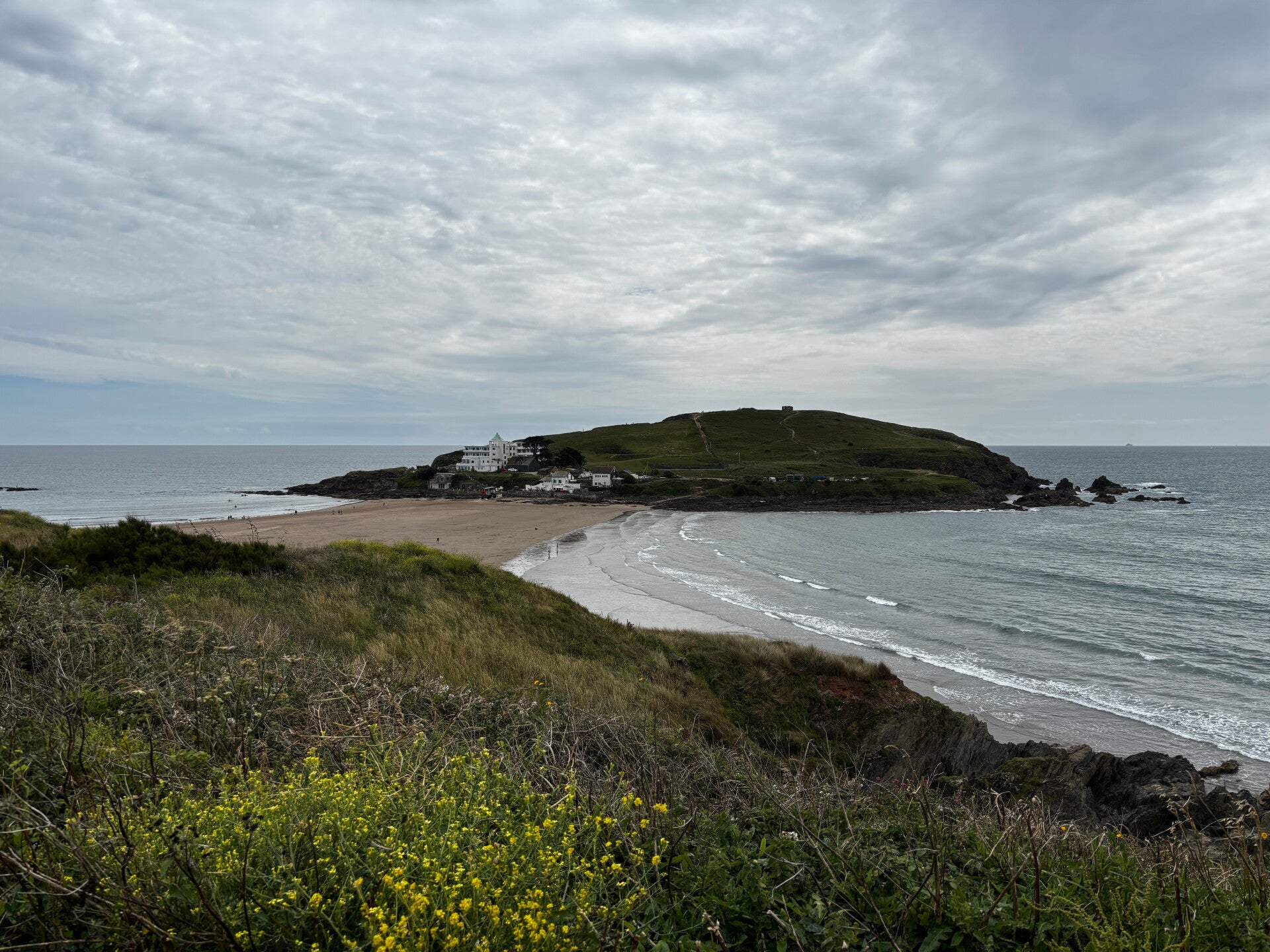 Burgh Island from South West Coast Path