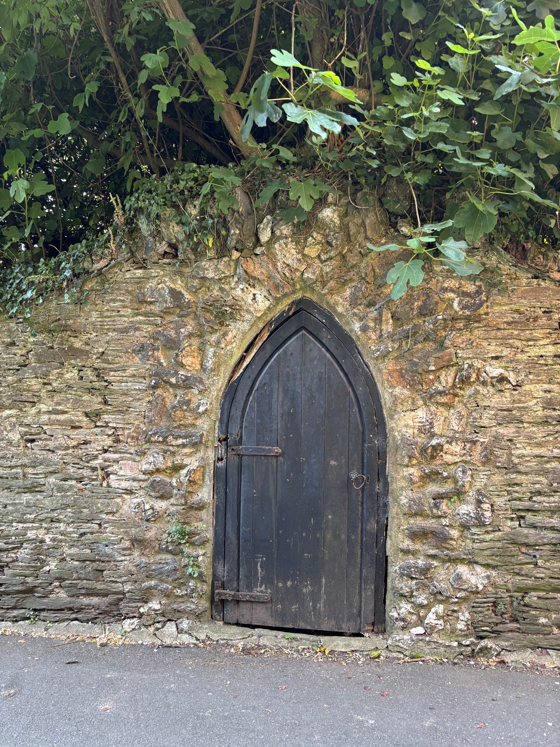 Gothic door_Passageway to The Chantry_Slapton