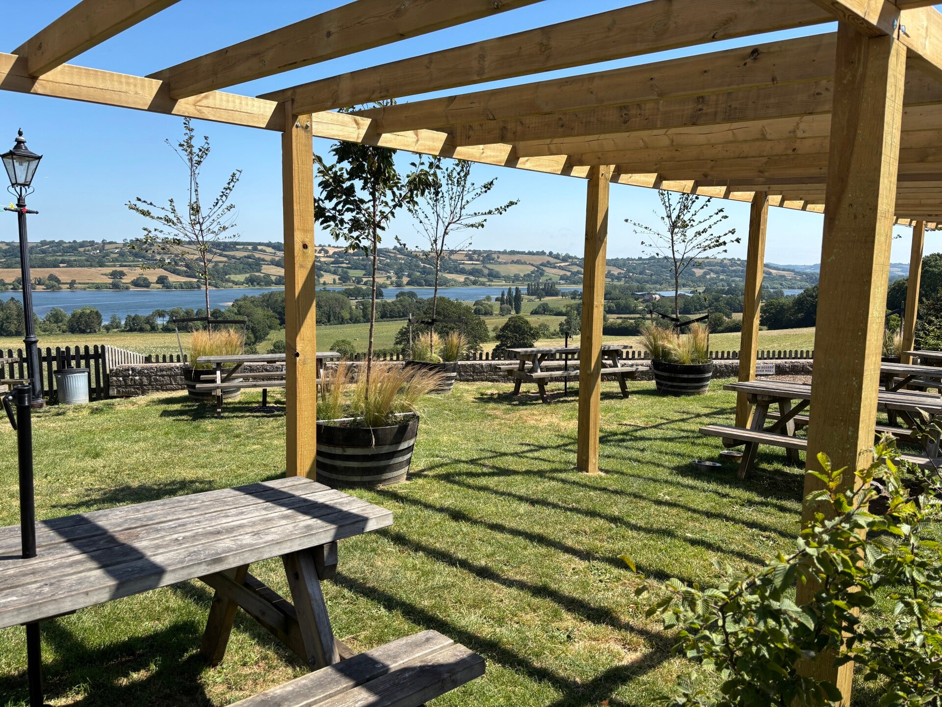 Garden improvements at The New Inn-Blagdon