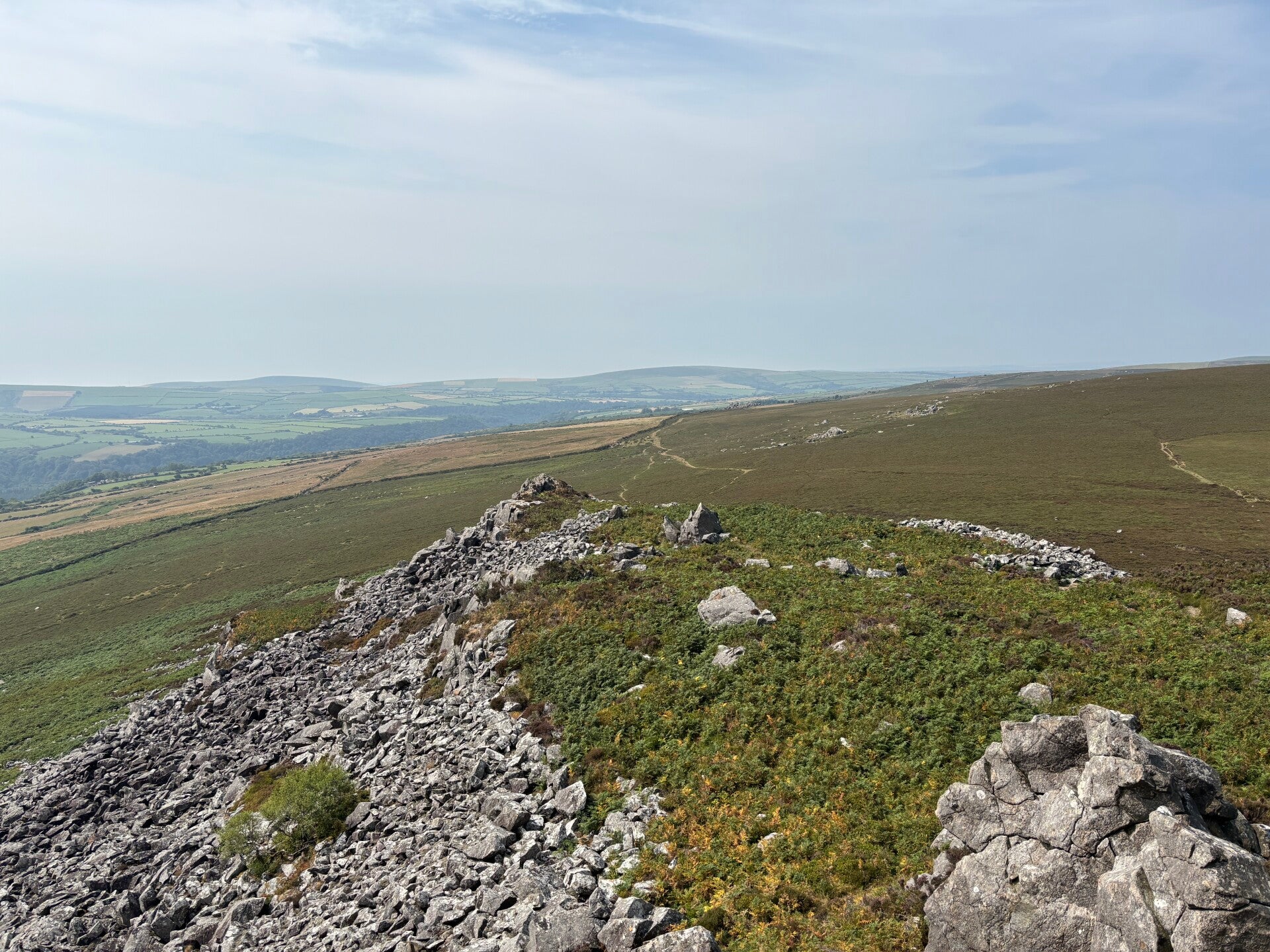 View across Carningli Common