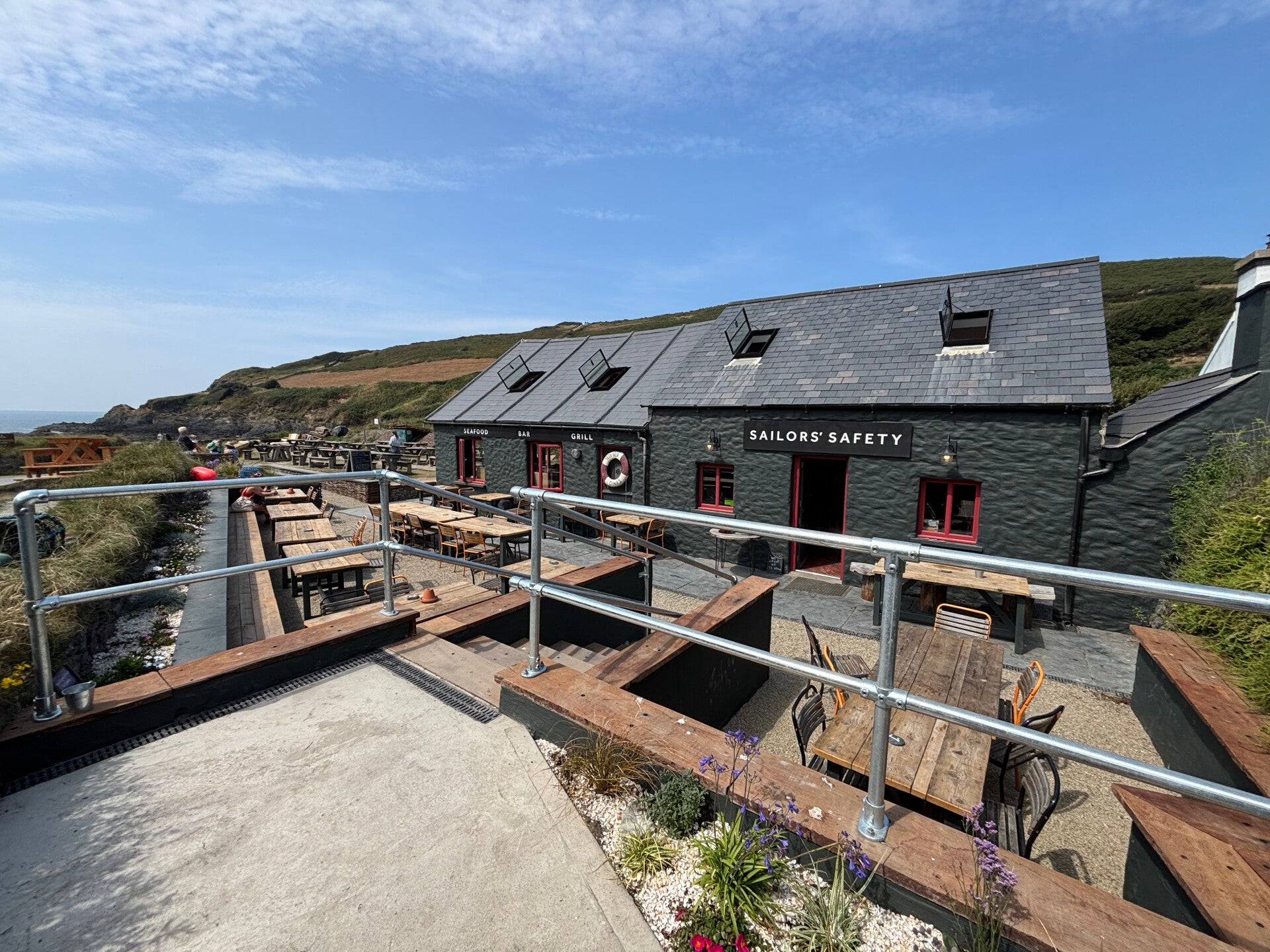 Entrance to the Sailors Safety-Pwllgwaelod