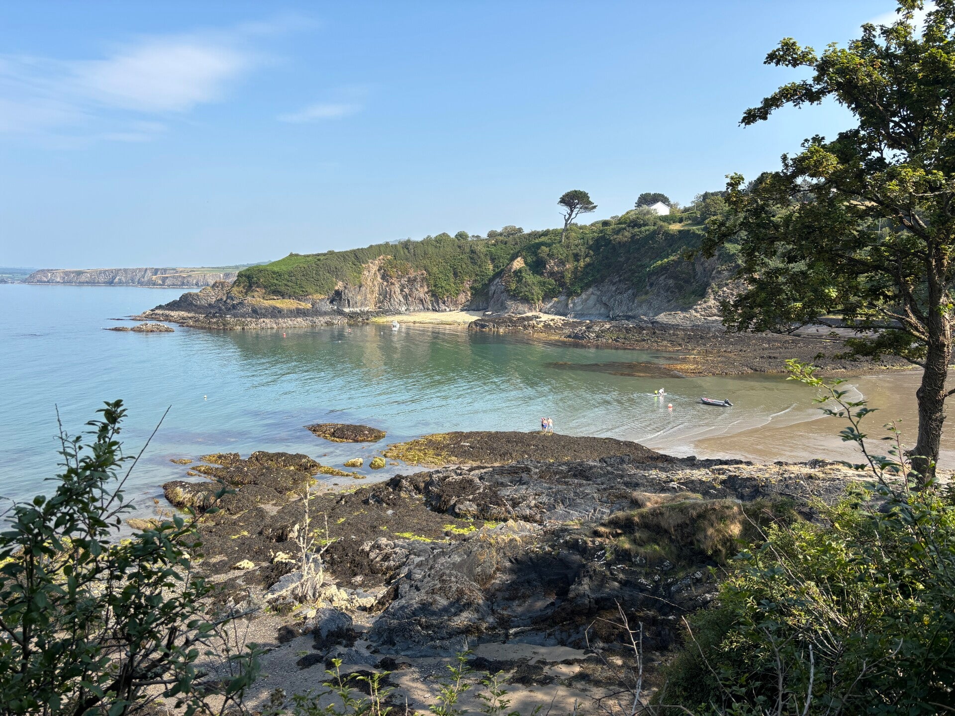 Beach at Cwm-yr-Eglwys