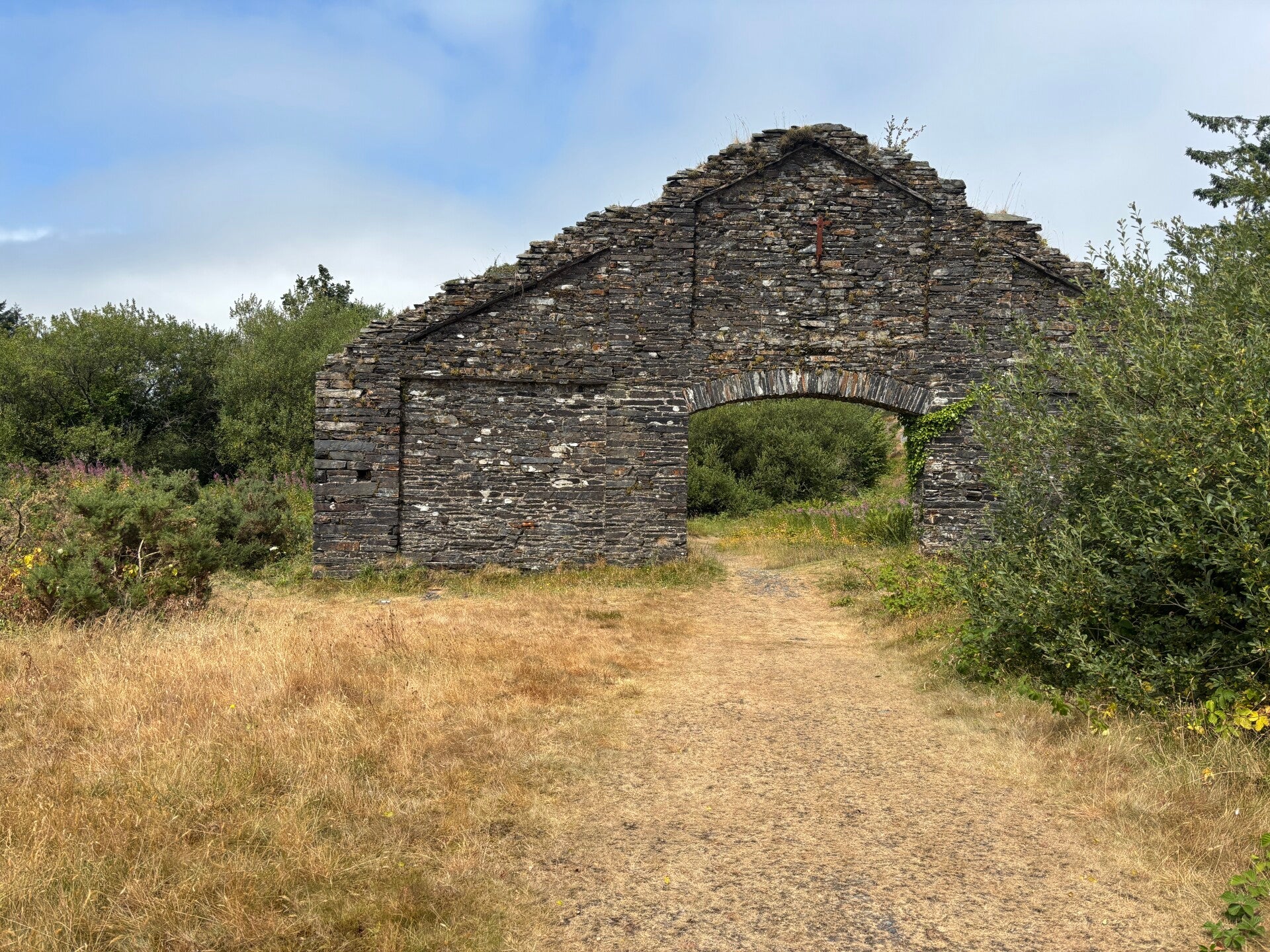 Remains of Slate Workings-Rosebush Quarry