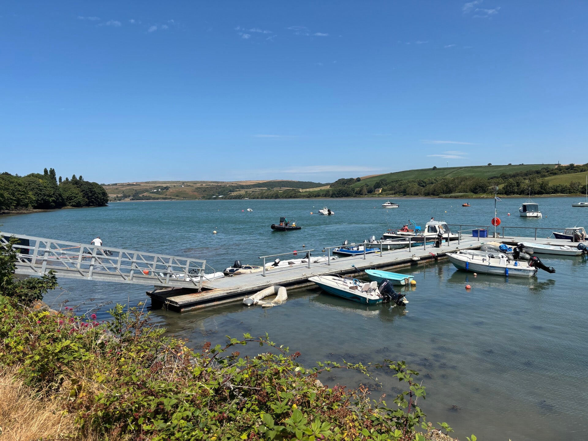 Jetty at the Moorings-St Dogmaels
