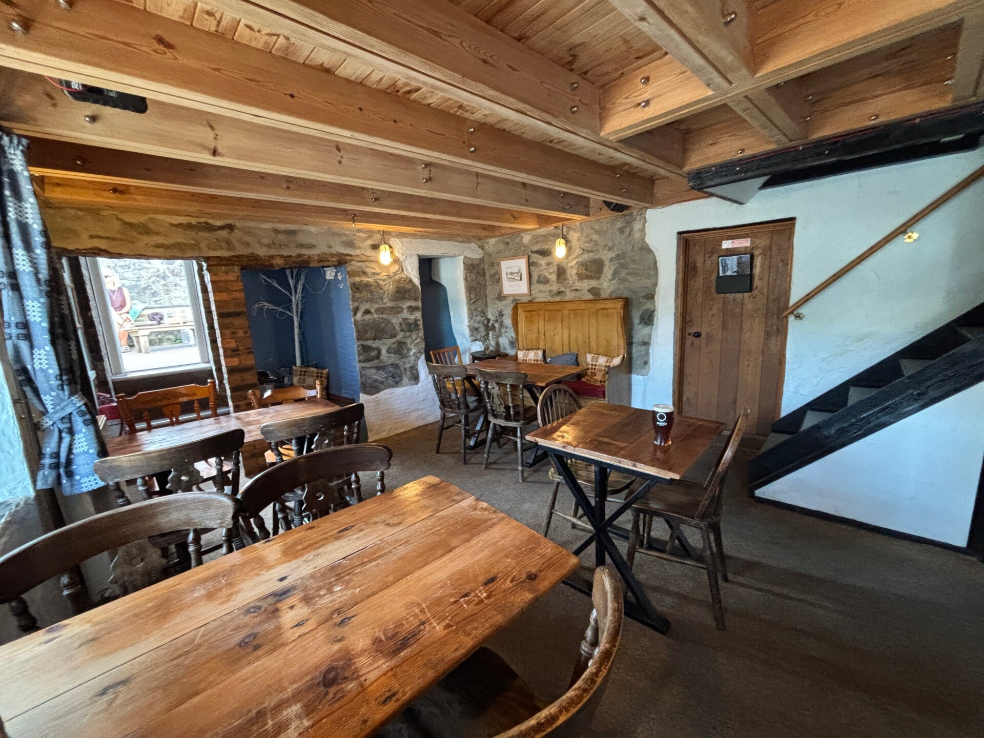Dining room at the White Hart-St Dogmaels