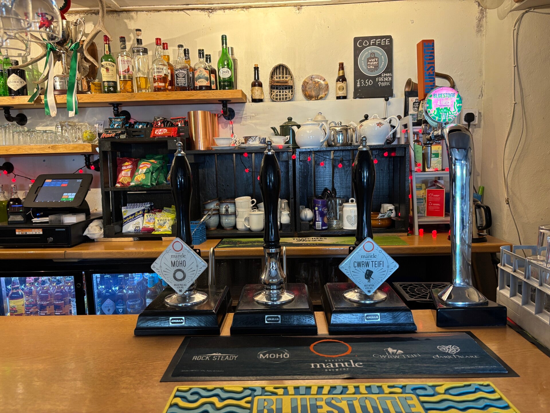 Real ales at the White Hart-St Dogmaels