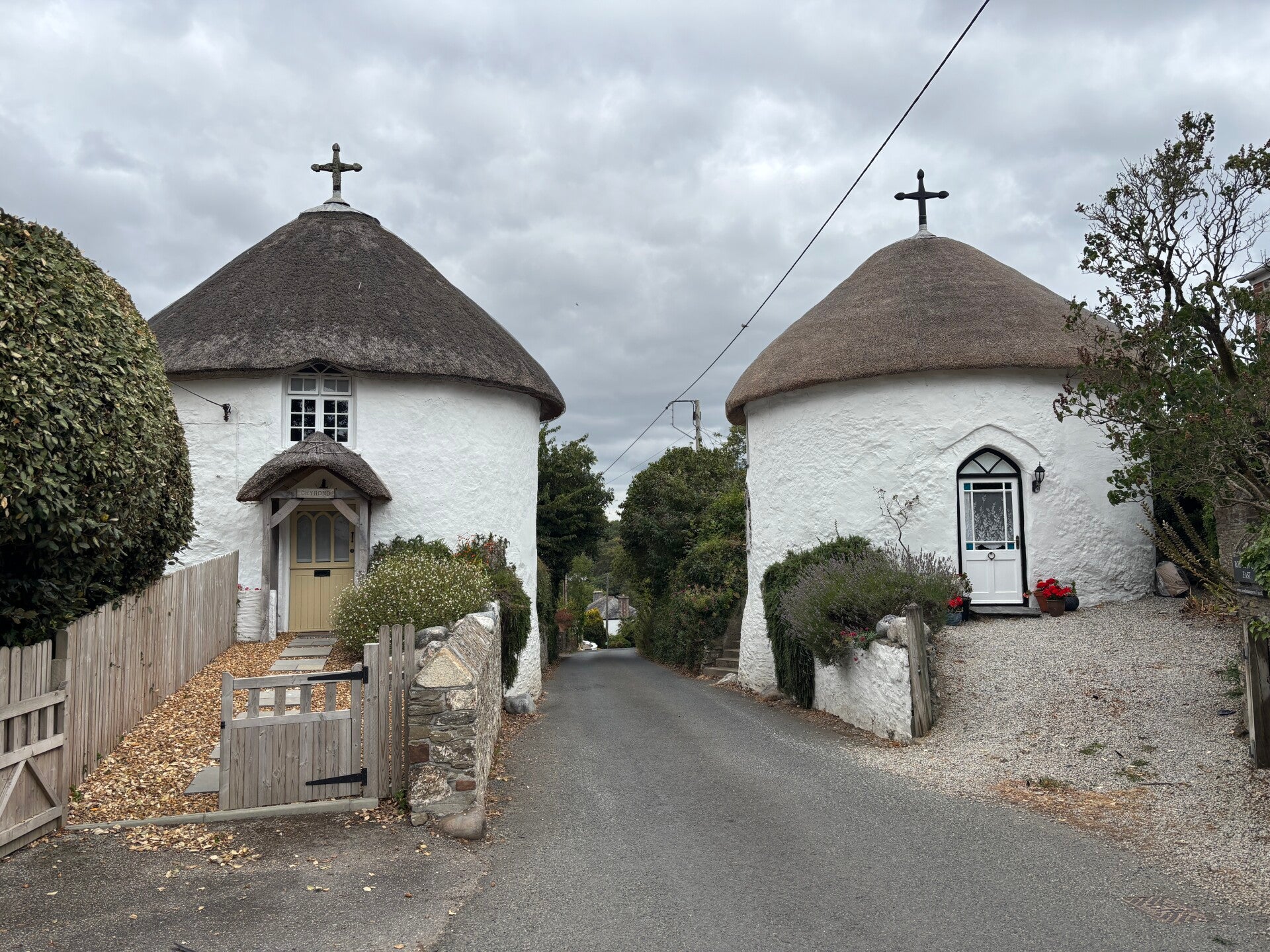 Roundhouses East and West in Veryan
