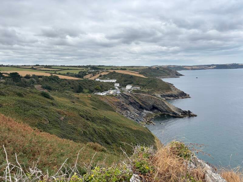 View of Portloe from Manare Point
