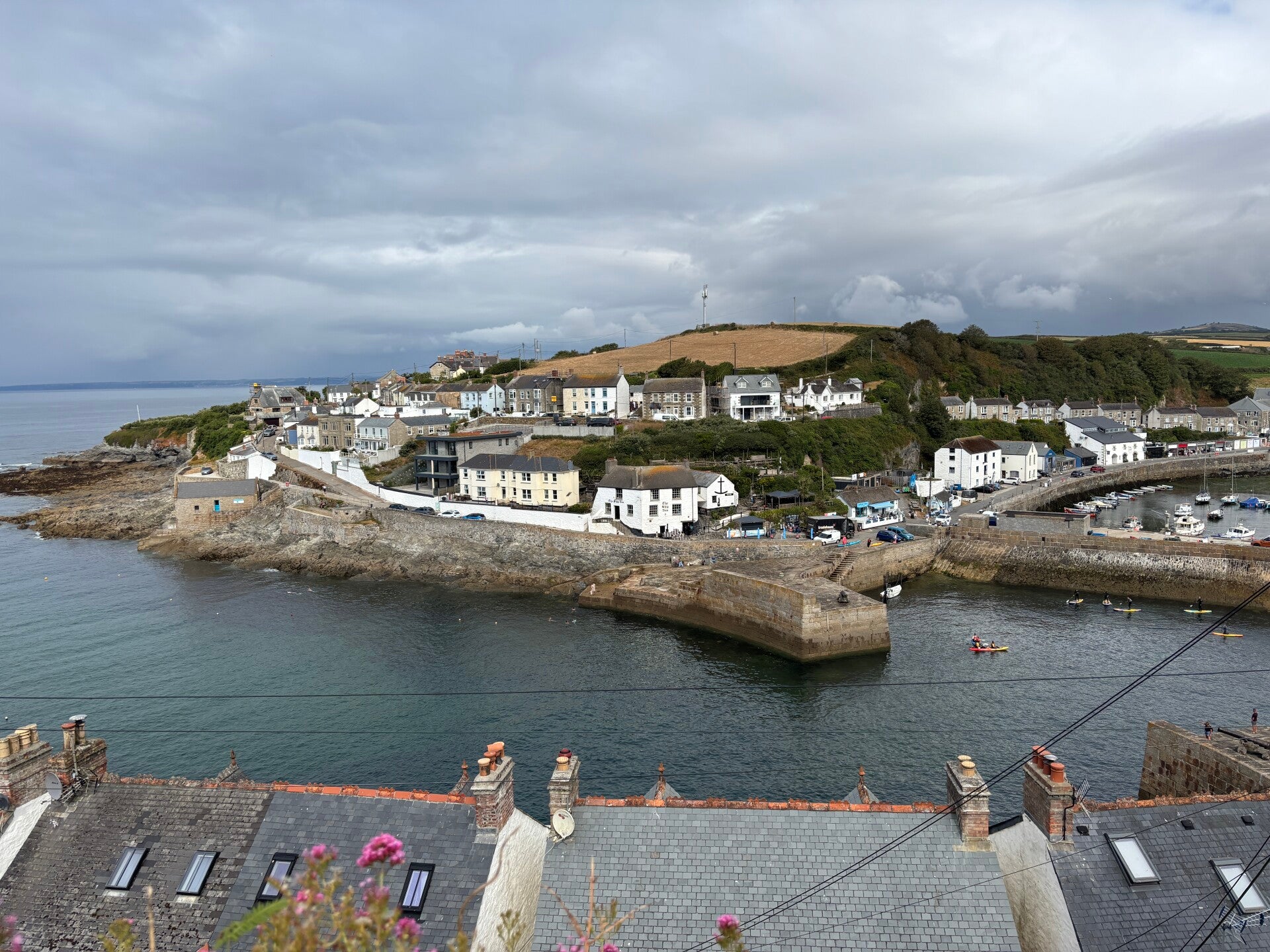 Entrance to Porthleven Harbour