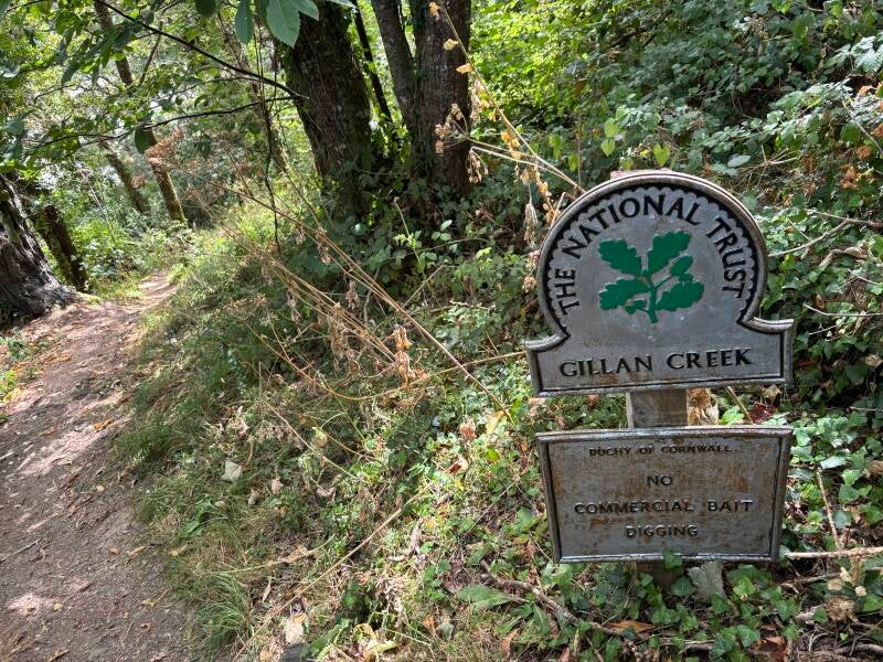 Footpath along Gillan Creek